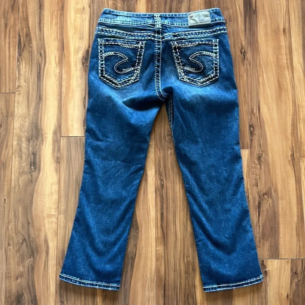 Silver Suki Mid Capris - Picture 10 of 10